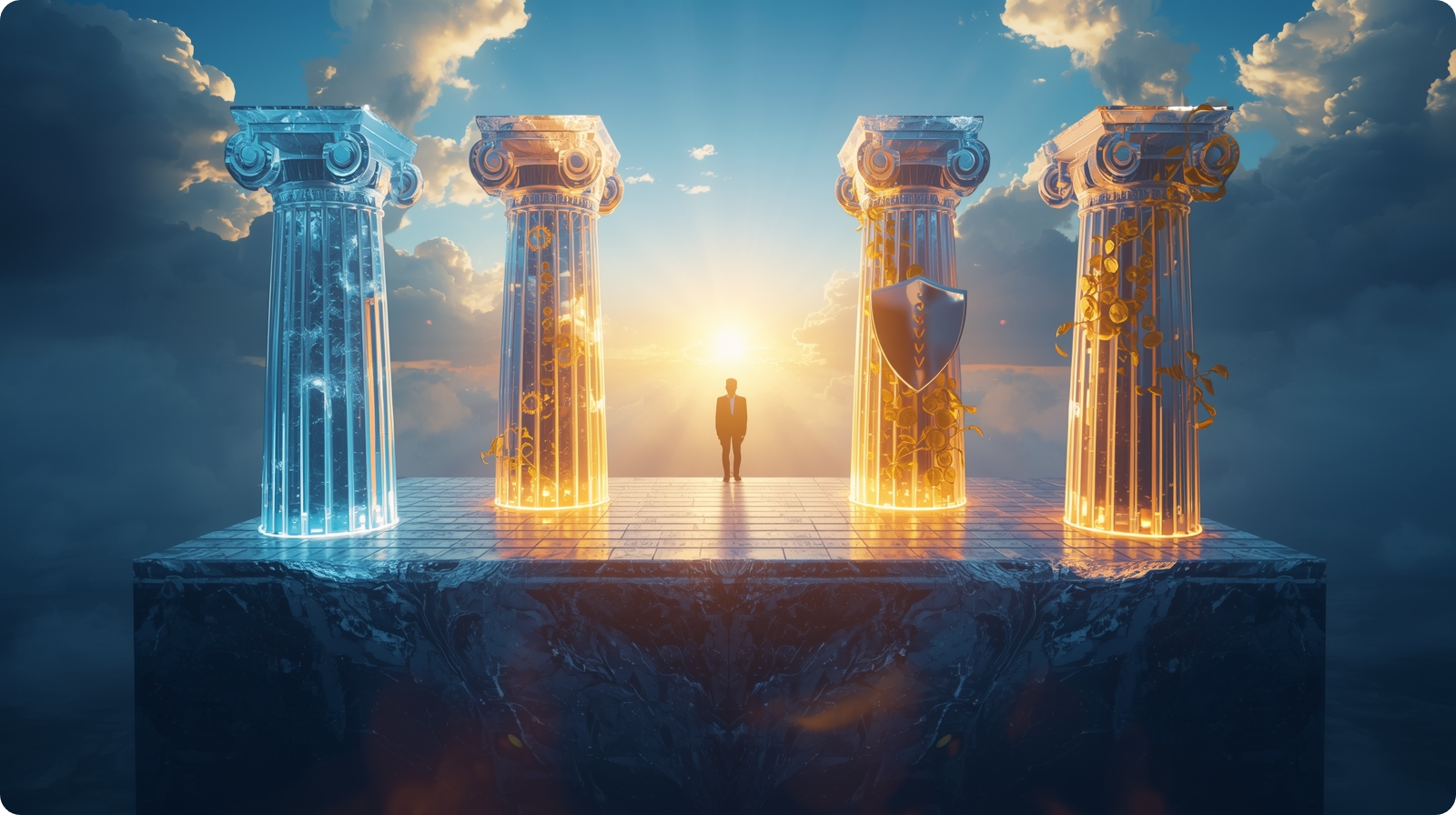 Os 4 Pilares Inabaláveis da Gestão Financeira